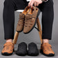 Hot Sale 50% - Stylish Leather Hollow Sandals