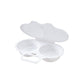 Microwave Egg Poacher with Heart and Flower Shapes