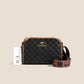 Fashion Diamond Pattern Large Capacity 3-Layer Crossbody Bag