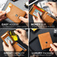 🔥BUY 2 GET 1 FREE🔥GSOIAX Mens Slim Wallet Rfid Blocking 2
