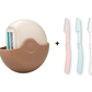 Portable 3-Layer Hair Shaver with Rotating Cover
