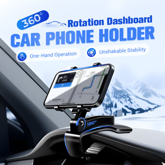 🔥2025 Limited Time Sale - 50% OFF🔥360 Degree Rotation Dashboard Car Phone Holder🚗