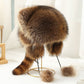 ❄️New Year Sale❄️ Raccoon Tail Fur Parent-Child Plush Hat