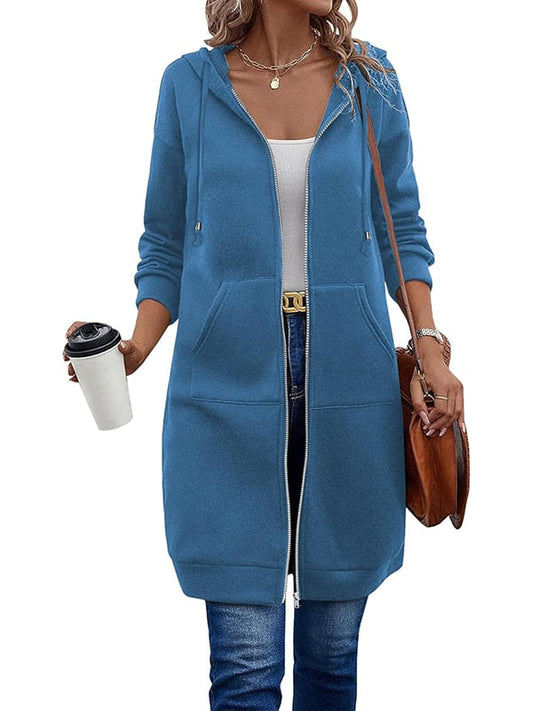 🔥Special offer this week 💥Women Casual Zip up Fleece Hoodies
