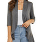 Women's Casual Lightweight Open Front Cardigans