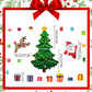 🎁 Christmas Themed Magnetic Sticker🎄Fun, Festive & Family-Friendly!