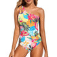 🔥🔥Hot Sale Now 50%OFF 👙One Shoulder One Piece Swimsuit for Women