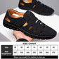 Hot Sale 50% - Stylish Leather Hollow Sandals