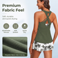 🔥2026 Hot Sale 50% OFF✨⚡ 50K+ SOLD! 🎁Women's 3-Piece Swimsuit Tankini Set with Shorts