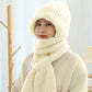 🎄Hot Sale-50% OFF🎁Winter Versatile Knitted Hooded Scarf For Women