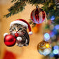 🎄😻Cat Christmas tree ornament✨Hanging cat ornaments