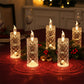 🔥Last Day 50% OFF🎁Set of 4 LED Crystal Candle Lights- Romantic Tabletop Night Lights
