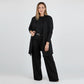 💜 LAST DAY PROMOTION 50%OFF 💜Elegant 3-piece set including long cardigan, top and pants💞