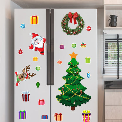 🎁 Christmas Themed Magnetic Sticker🎄Fun, Festive & Family-Friendly!