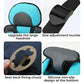 👶50% OFF NOW! Portable Child Protection Car Seat‑Breathable Mesh Safety Harness Seat Pad, Lightweight Foldable Travel Baby Car Seat for Kids, Fits Most Vehicle Seats