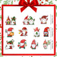 🎁 Christmas Themed Magnetic Sticker🎄Fun, Festive & Family-Friendly!
