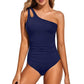 🔥🔥Hot Sale Now 50%OFF 👙One Shoulder One Piece Swimsuit for Women