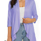 Women's Casual Lightweight Open Front Cardigans