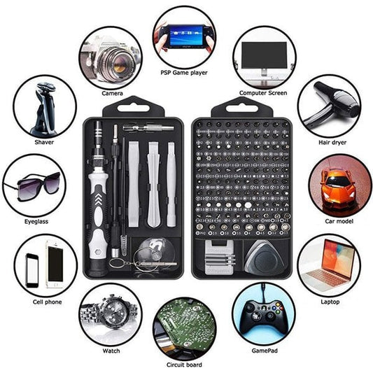 🛠️50% OFF!🧰 Magnetic Screwdriver Set (115 in 1 / 138 in 1) – Precision Bits, Strong Magnetism & Portable Storage Case 🔩