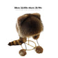 ❄️New Year Sale❄️ Raccoon Tail Fur Parent-Child Plush Hat