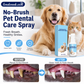 🧴 50% OFF NOW! Dental spray for pets – no brush required – natural peppermint – eliminates bad breath & plaque 🐾✨