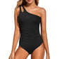 🔥🔥Hot Sale Now 50%OFF 👙One Shoulder One Piece Swimsuit for Women