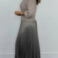 Women’s Stylish and Elegant Round-neck Pleated Dress