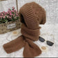 🎄Hot Sale-50% OFF🎁Winter Versatile Knitted Hooded Scarf For Women