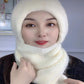 🎄Hot Sale-50% OFF🎁Winter Versatile Knitted Hooded Scarf For Women