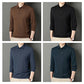 🍁HOT SALE🍁 Men's Solid Long Sleeve T-Shirt with Lapel