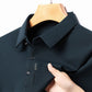 🍁HOT SALE🍁 Men's Solid Long Sleeve T-Shirt with Lapel