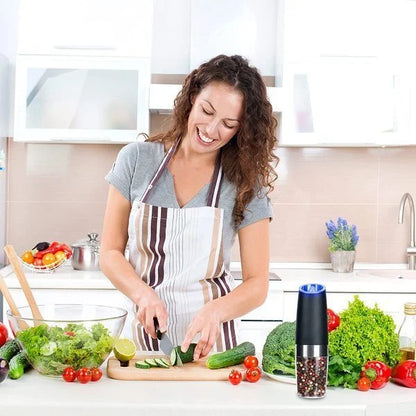 🧂Hot Sale 50% OFF🔥Automatic electric salt and pepper mill with gravity sensor