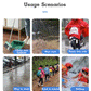 Thickened and lengthened waterproof portable rain shoe covers
