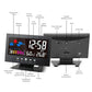 🔥Hot Sale 50%🔥Digital LED Temperature Humidity Monitor Weather Forecast LED Table Alarm Clock