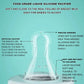 Professional Safe Silicone Bottle with Extended Straw