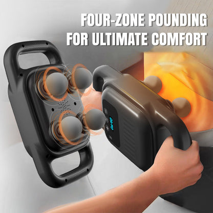 🏋️‍♂️2025 New Hot Sale🎁 4-Head Fascial Gun Massage Apparatus