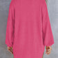 🌸Women’s Loose Solid Color Waffle Knit Shirt