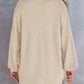 🌸Women’s Loose Solid Color Waffle Knit Shirt