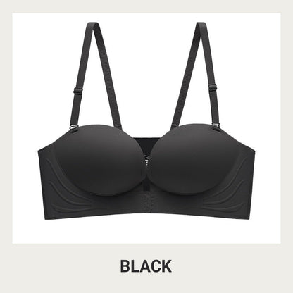 🌟Invisible Strap Front Buckle Push Up Bra🥰