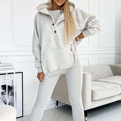 🎅Christmas Up to 50% off🎄Hooded Casual and Comfortable Sweatshirt Suit