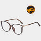 👓Women's fashionable large rimmed HD lightning resistant sunglasses