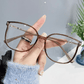 👓Women's fashionable large rimmed HD lightning resistant sunglasses