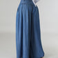 💕New Arrival Specials-High Waist Zipper Wide Leg Denim Women Pants