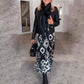 Women’s Bohemian Casual Printed Long-sleeve Dress