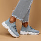 👟Women's Woven Mesh Lace-Up Fashion Sneakers