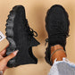 👟Women's Woven Mesh Lace-Up Fashion Sneakers