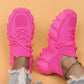 👟Women's Woven Mesh Lace-Up Fashion Sneakers