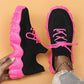 👟Women's Woven Mesh Lace-Up Fashion Sneakers