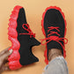 👟Women's Woven Mesh Lace-Up Fashion Sneakers