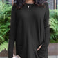 💥HOT SALE 💥Long Sleeve Thumbhole Sweater Pocket Tunic